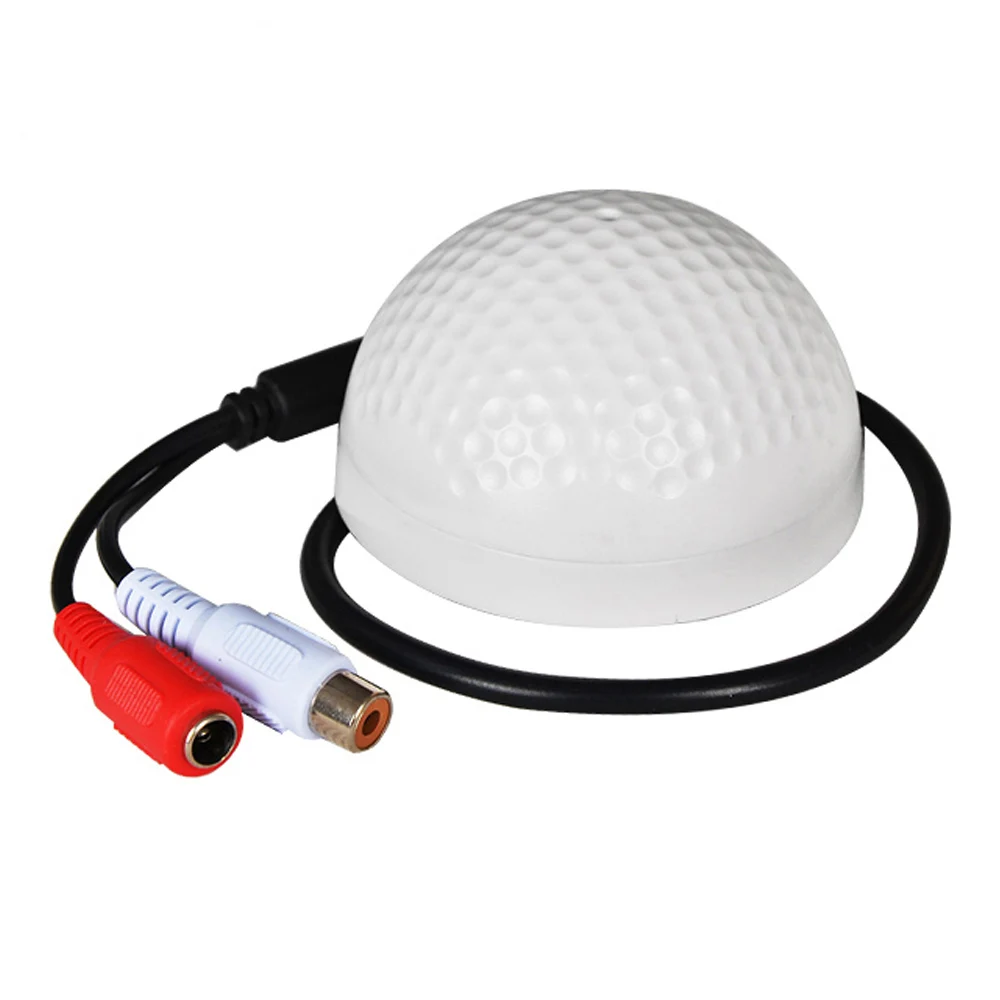 

Golf Microphone High Sensitive CCTV Camera Sound Audio Pickup Monitor Device