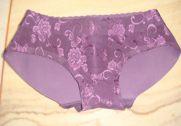 Dorislen принт стиль 4 цвета Ягодицы up panty body shaping нижнее белье трусики 300 шт.(OPP сумка - Цвет: Фиолетовый