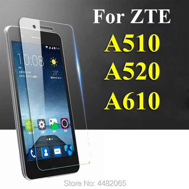 

Protective glass on for ZTE Blade A510 A520 A610 tempered glas screen protector 2.5D A 510 520 610 tremp film protection 9h