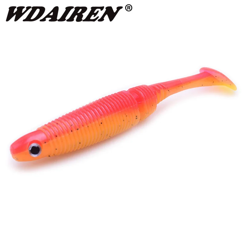 

2Pcs/lot 12cm 11g Soft Lure Wobbler Fishing Lure Sea jig Lure Garlic smell attracts Swimbait Isca Artificial Trout Pike Bass