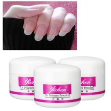 Акриловый порошок кристально-белый прозрачный гвоздь для украшения ногтей профессиональные инструменты для нейл-арта