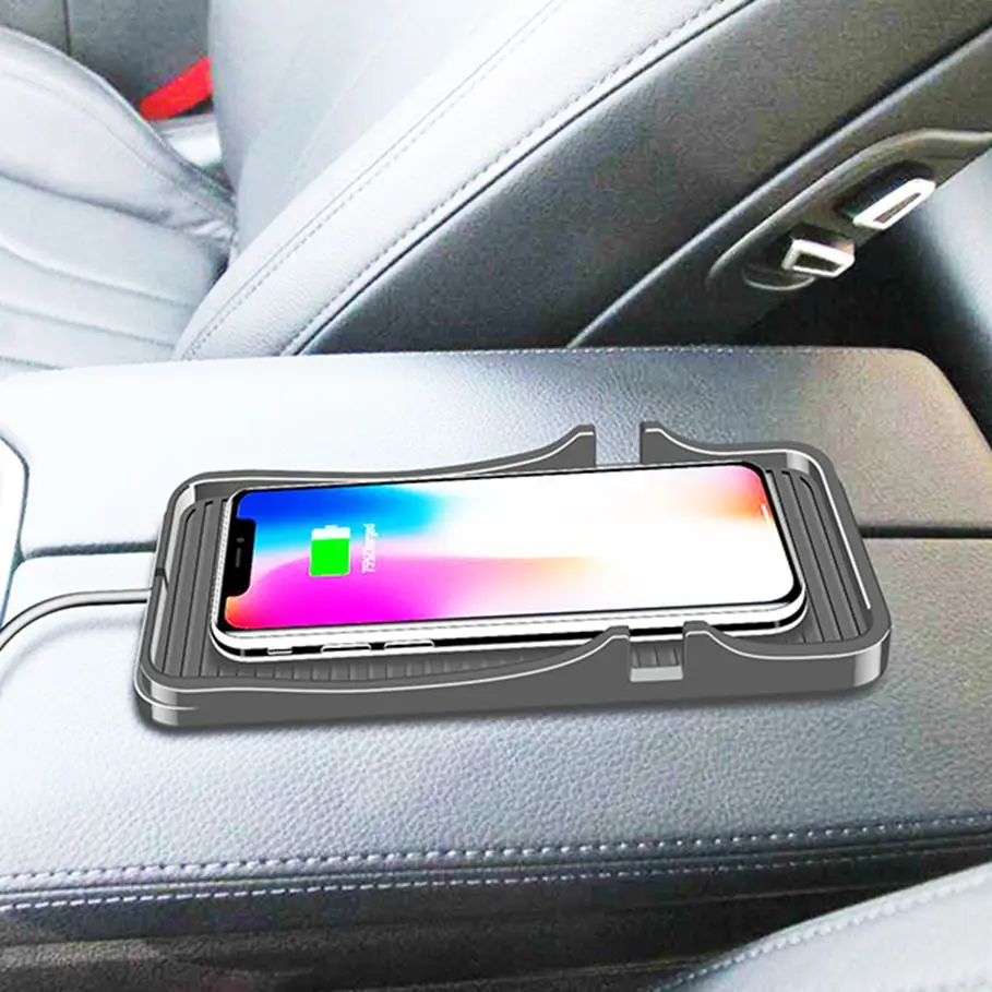 Автомобильное беспроводное зарядное устройство qi Беспроводное для телефона iPhone