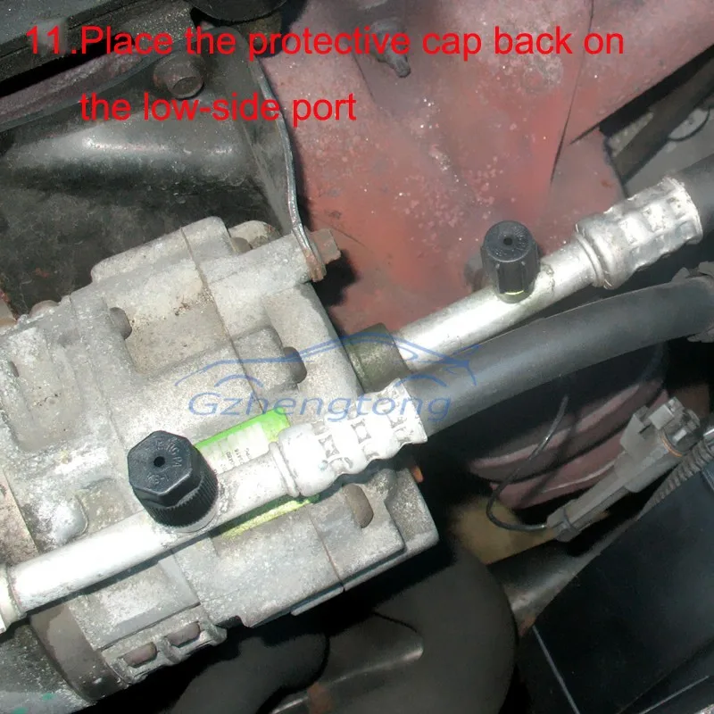 Автоматический автомобильный клапан кондиционирования воздуха Core Быстрый набор для установки инструмента снятия высокое, низкое давление R134a Инструменты для ремонта HVAC