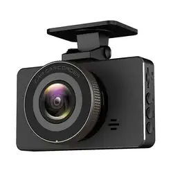 Новый Авто Вождение Регистраторы Камера 3-дюймовый Экран HD Ночное видение 1080 P Видеорегистраторы для автомобилей спереди и сзади двойное
