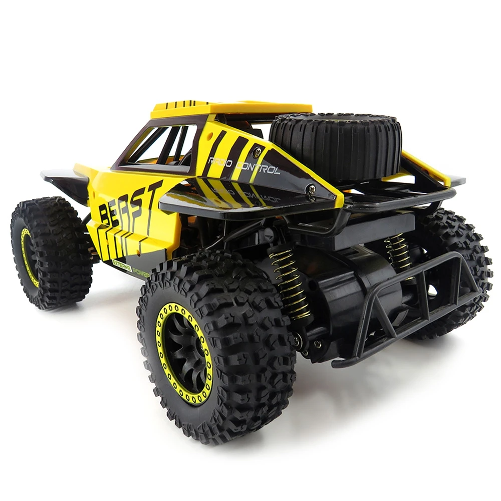Flytec RC Car 118 4WD Rock Crawlers Driving Car Drive Bigfoot Car Remote Control Car Model Off-Road Vehicle Toy (4)
