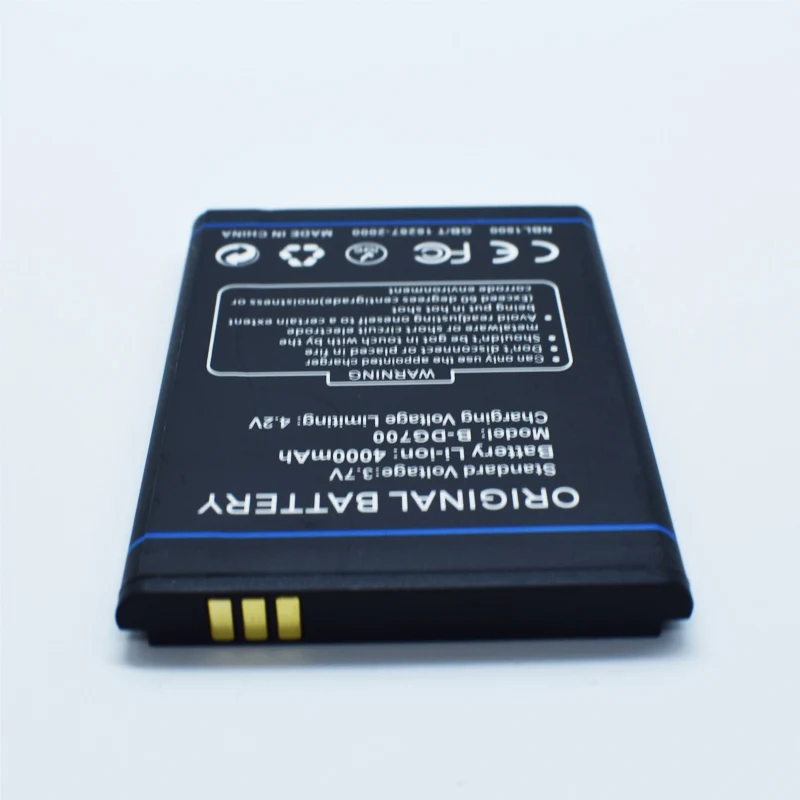 Новый аккумулятор Hekiy для смартфона Doogee DG700 TITANS2 4000 мАч B заменяемый высокого