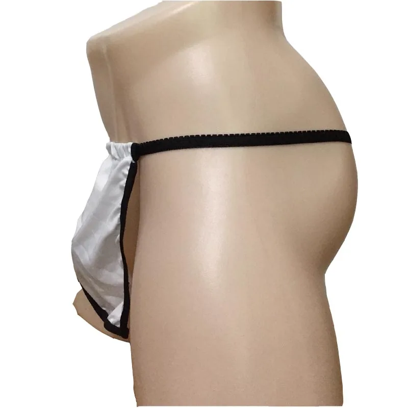 Мужское сексуальное нижнее белье Loincloth с низкой посадкой открытые ягодицы