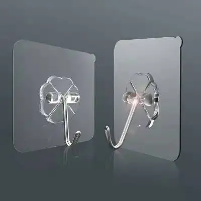 

Bathroom Kitchen Wall Mount 304 Stainless Steel Robe Hook Hat Bag Key Coat Hanger Holder Organizer Seamless Door Clothes Hooks