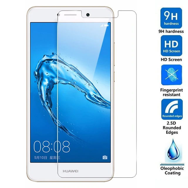 Закаленное стекло для Huawei Y7 2017 протектор экрана закаленная Защитная пленка |