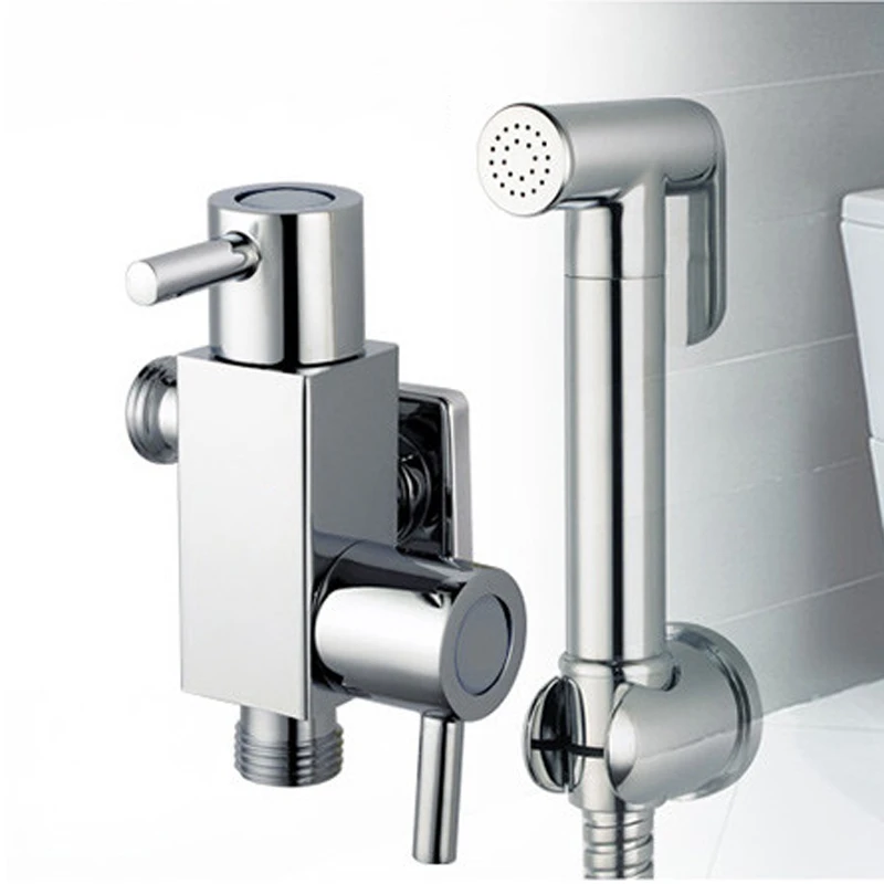 Bathroom Brass WallMounted Handheld Multiple Bidet Sprayer Toilet