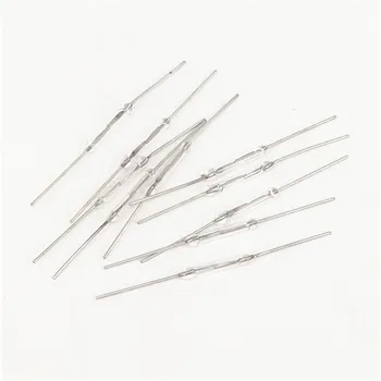 

100pcs/lot Y213 Reed Pipe Magnetic Controlled Switch 2*14mm Normally Open Magnetic Induction Switch