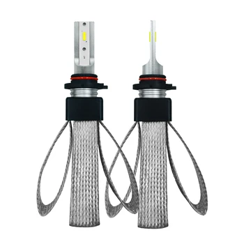 

2 X HB3/9005/H10 Car Headlight Bulb T8 COB LED 30W 4800LM 9V-36V IP68 Waterproof 6000K Cold White Copper Belt 360 Degree Beam