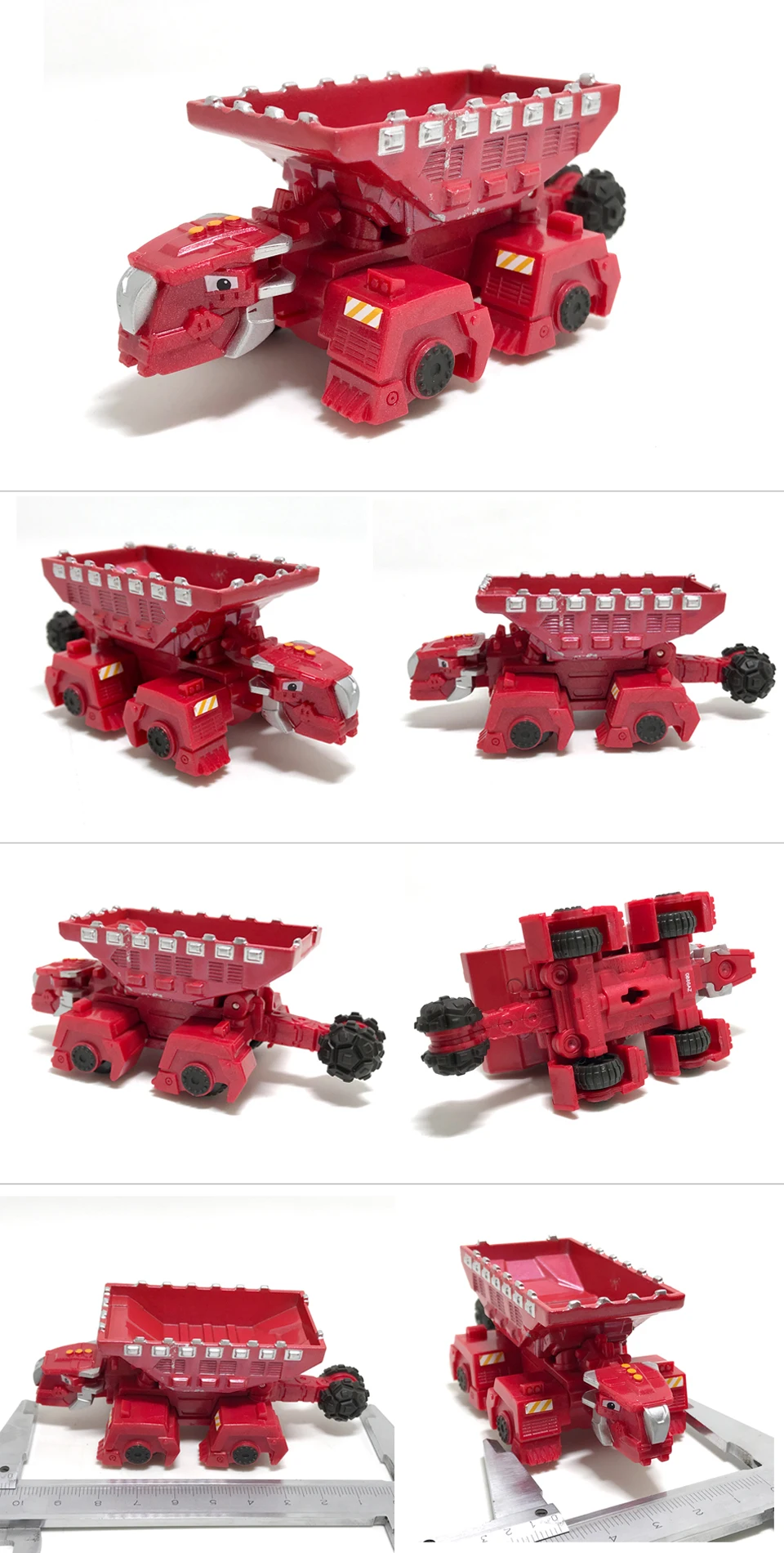 Автомобиль игрушечный Dinotrux бульдозер и Драго динозавр модели динозавров детский