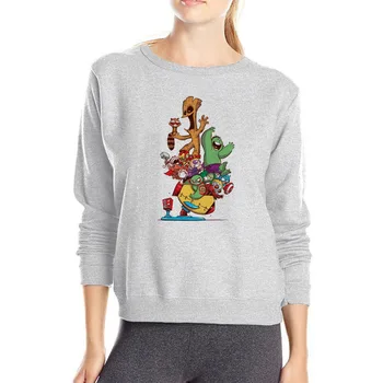 

Cartoon heros hoodies korean Brand new tops Cheap sale cotton sweatshirt harajuku Pullover clothes women kawaii loose Hoody