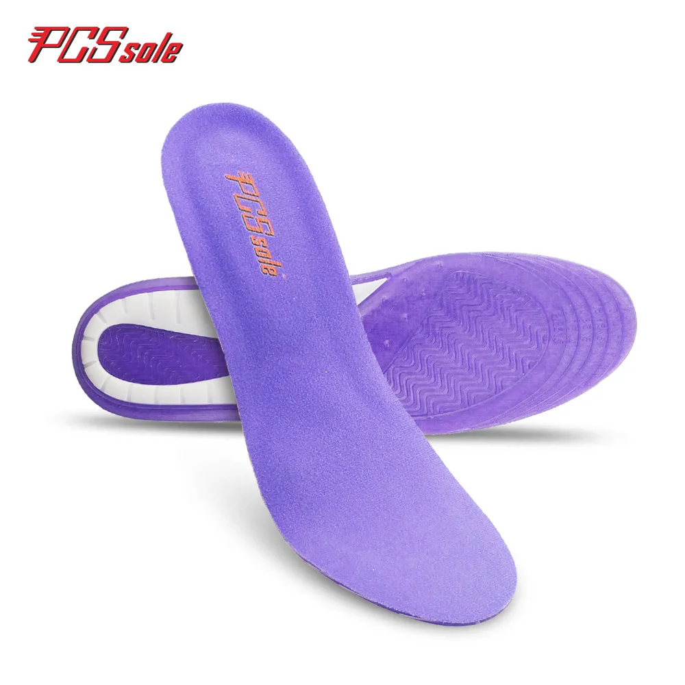 PCSsole free size TPE Gel insoles Anti - slip shoes pad silicon gel palmiha shock absorption soft comfortable elastic for women