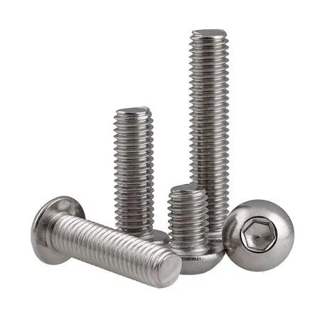 vis tete de bouton douille hexagonale boulons en acier inoxydable 01