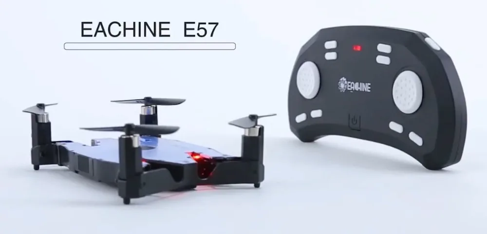 Eachine E57 Wi-Fi FPV селфи Дрон с камерой 720P Авто Складная Рука высота удержания RC Квадрокоптер RTF