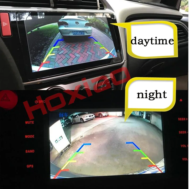 Вид сзади автомобиля Камера ночного видения Водонепроницаемый Широкий формат назад обратный Камера HD mccd процессор Парковочные системы Камера