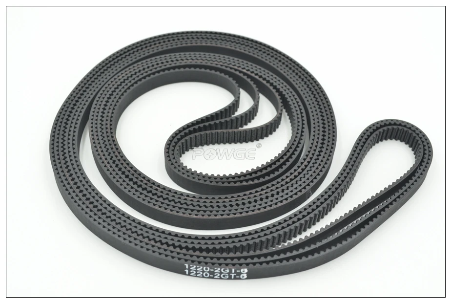 Synchronous Belt 2GT Pitch Length 1040 1100 1110 1136 1140 1164 1180 1210 1220 1240 1250 W=6/9mm 1100-2GT