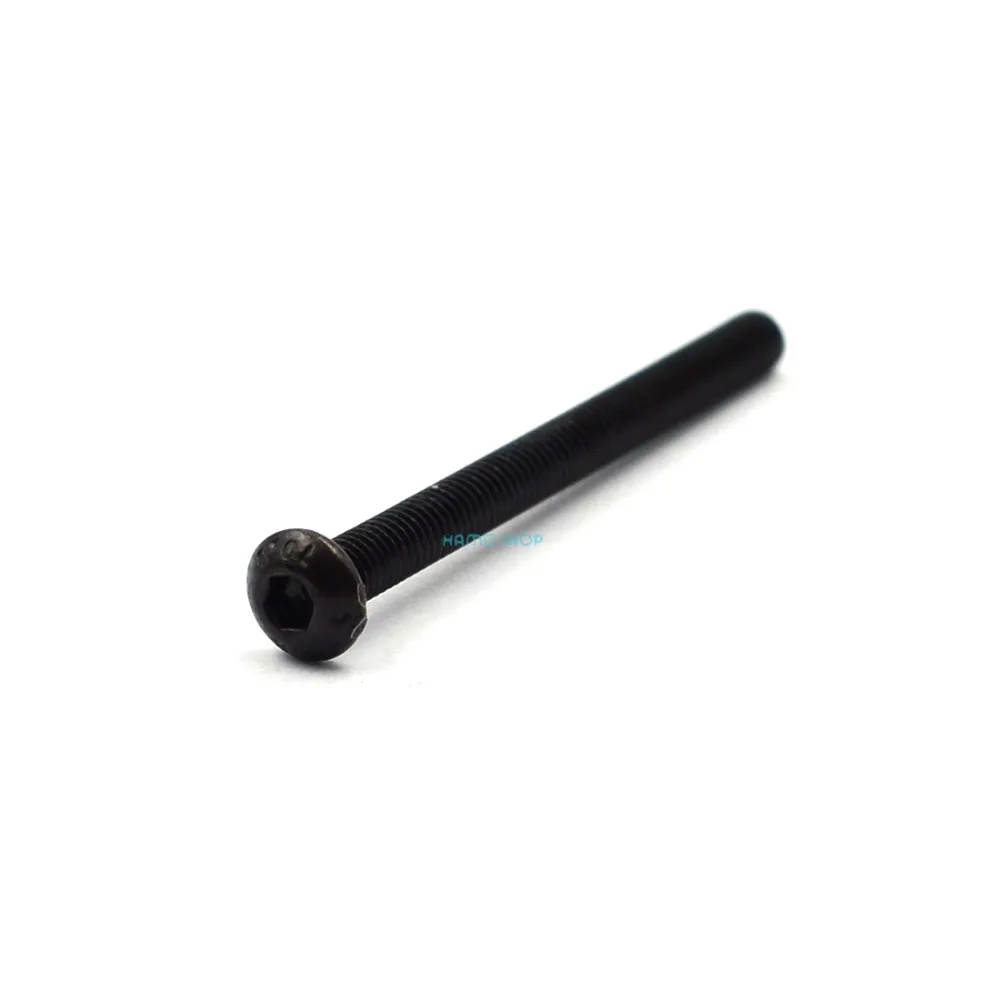 

50pcs M3x35mm Metric Thread SHCS Black Head Hex Socket Cap Screw Alloy Steel Button Allen Bolt
