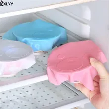 Bxlyy 1 шт. медведь Силиконовые Холодильник Обёрточная бумага пленка микроволновая печь Пыльник крышки многоразовые стол коврик для кухни, принадлежности Cooking.7z