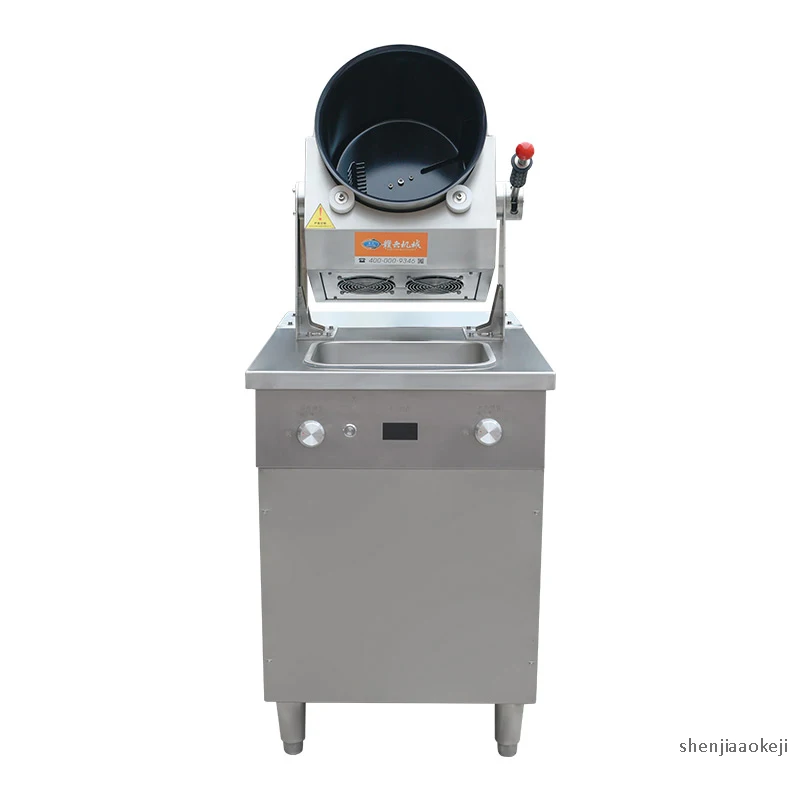 Интеллектуальная машина для приготовления барабанов Автоматическая плита для готовки из нержавеющей стали для электромагнитного нагревателя Коммерческая для обжарки высадочной машины