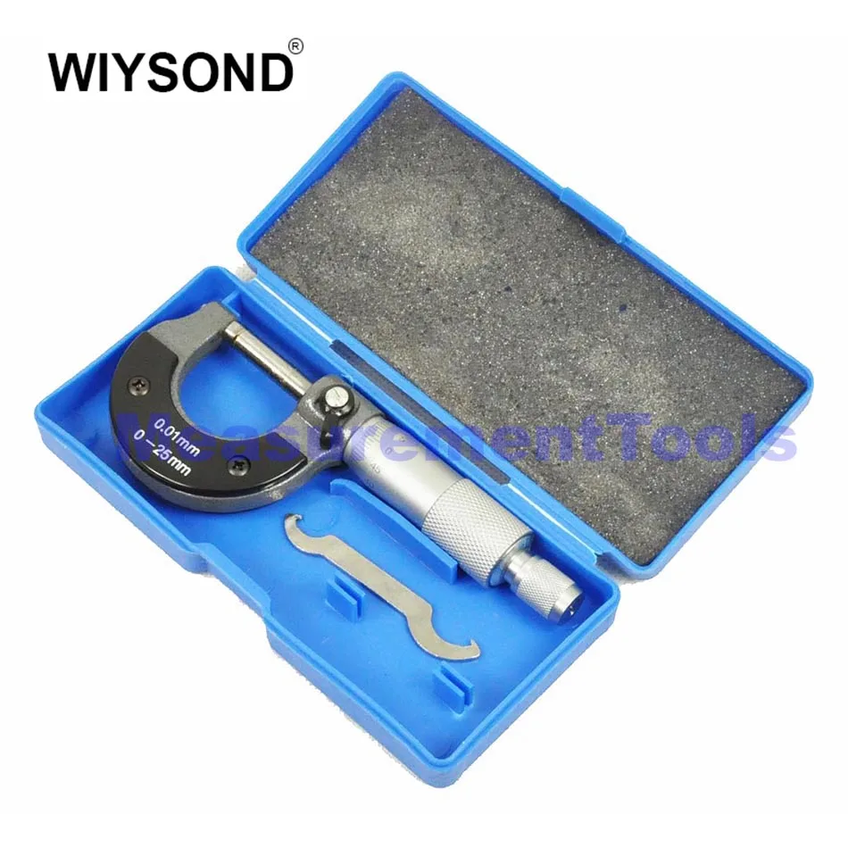 

C004 1" 25mm Stainless Steel Tool Thickness Caliper Micrometer Readout Caliper Micrometer Guage