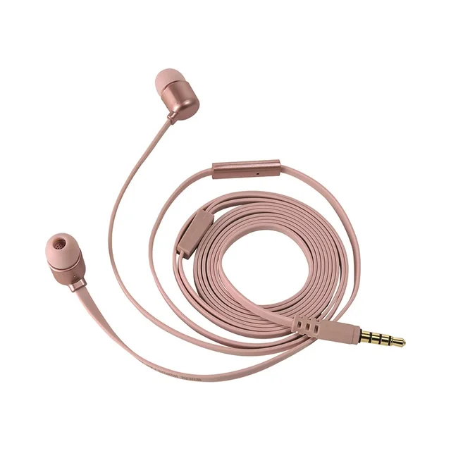 Гарнитура канальная Trust Duga, цвет: розовое золото