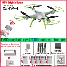 Syma X5HW FPV RC Квадрокоптер Дрон с камерой wifi RC Квадрокоптер с FPV камерой в реальном времени RC вертолет Квадрокоптер игрушки