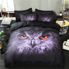 

3D Animal Reactive Printing King Size Comforter Bedding Set Queen Size Quilt Cover Set For Kids Bed Linen Roupa De Cama Beddings