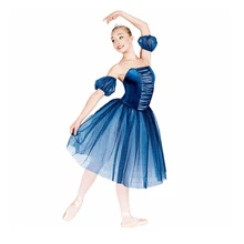 Новинка года; балетное платье для детей/взрослых; профессиональная балетная пачка для девочек/леди; танцевальные костюмы; синяя балетная юбка; DQ9008