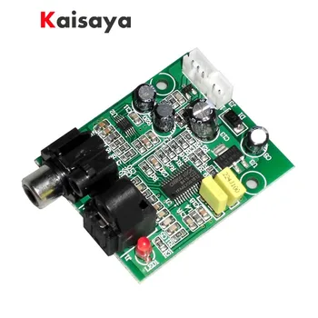 

CS8416 CS4344 Digital Interface Module DAC Board 24-bit 192K Optical fiber coaxial input 3.5mm Stereo Audio Output A5-009
