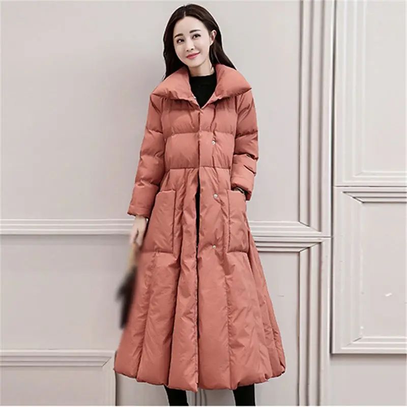 Parka Manteaux Mode Arc Stand Long wine Femmes Coton Vestes Red Femelle Noir Chaud Cravate Rembourré Col Le Nouveau Vers Fen Vêtements 2018 Hiver Q139 Lâche Bas pi oxBWdQeErC