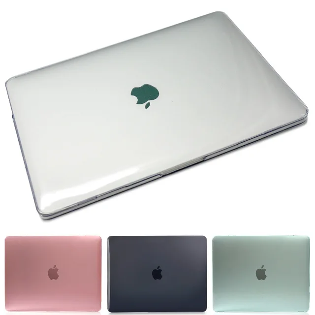 Hot Transparent cryst Case For Macbook Pro Retina Air 11 12 13 15 inch,For mac Air 13 inch,2108 New pro 13 15 Laptop Cover shell