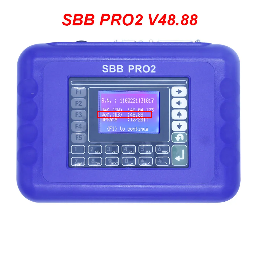 SBB PRO2 V48.88 V48.99 SBB для BMW сканер SBB pro 2 авто ключ программист OBD OBD2 48,88 48,99 33,01 лучше, чем Zed Bull