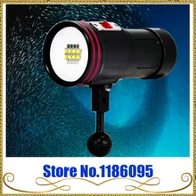 free shipping Professional Diving Flashlight ARCHON D36VR(W42VR) 100M Underwater Diving Light XM-L 5200 Lumens WITHOUT Battery