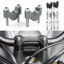 7/" 22 мм Руль управления для мотоциклов стояки Ручка Крепление жир бар стояк ЧПУ Заготовка Husqvarna TE350 TE410 TE510 TE570 TE610 TE250 TE400 TE450