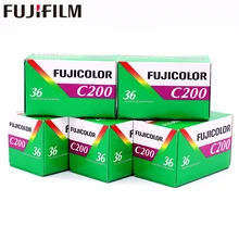 5 рулонов Fujifilm Fujicolor C200 цветная 35 мм пленка 36 экспозиция для 135 формат Holga 135 BC Lomo