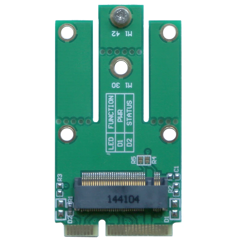 mini PCIe to A E Key NGFF Wifi AC Dual Band 2.5 5G Wireless Network Card Adapter