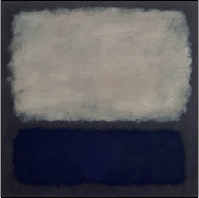 DHL для украшение для дома, безрамочные Mark Rothko Абстрактная Картина на холсте Ручная работа картина маслом настенная в американском стиле - Цвет: Белый