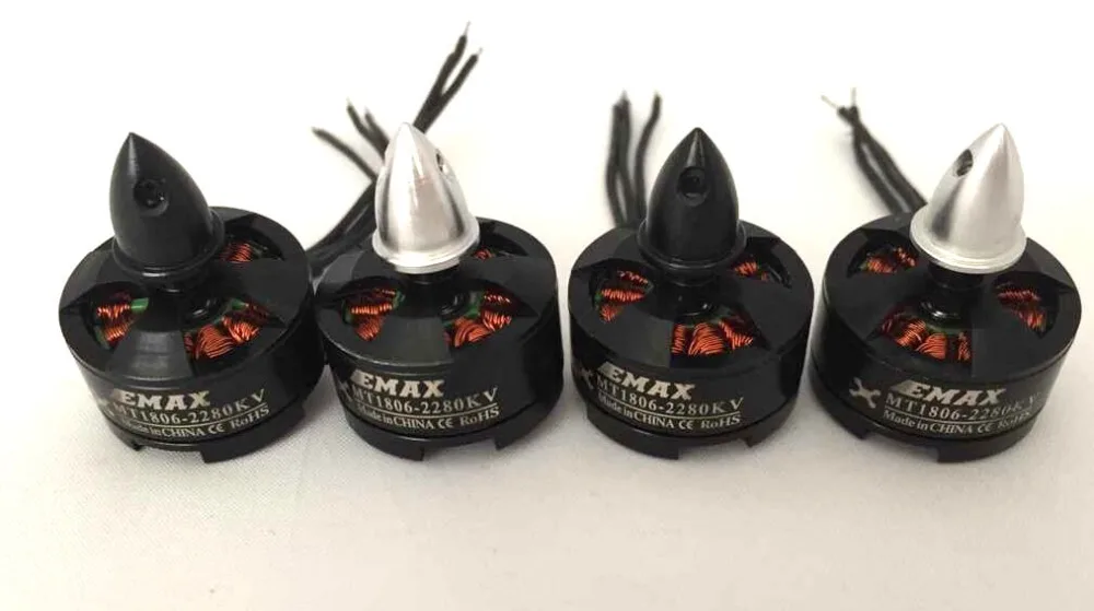 4x MT1806 2280KV Brushless Motor CW CCW for Dron drone quadrocopter quadcopters Multirotor Quadcopter