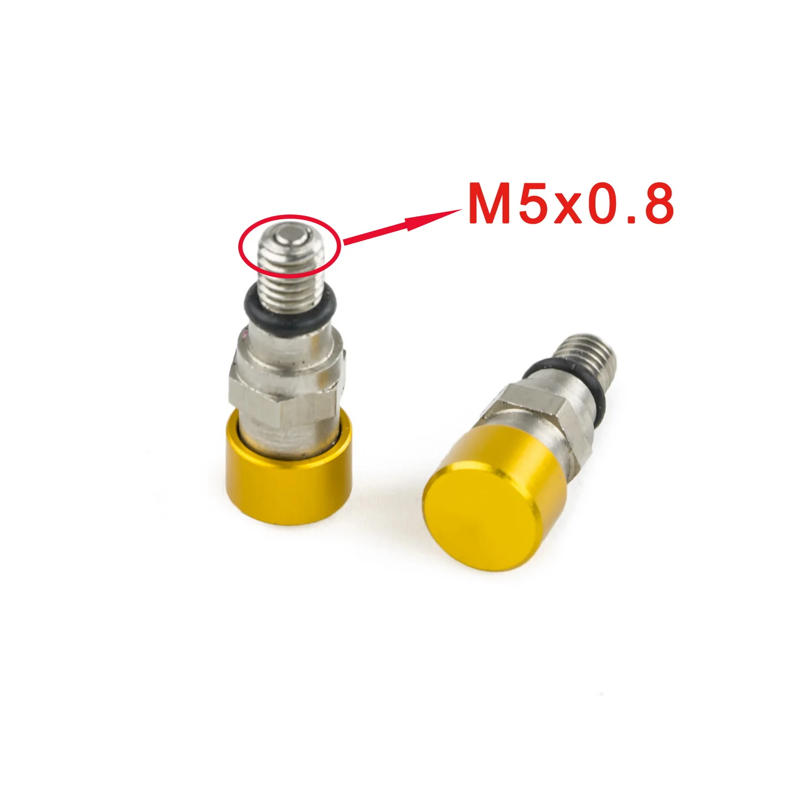 Комплект клапанов сброса давления воздуха M5x0.8 для YAMAHA WR250 WR250F WR250R WR250X WR400F WR426F WR450F