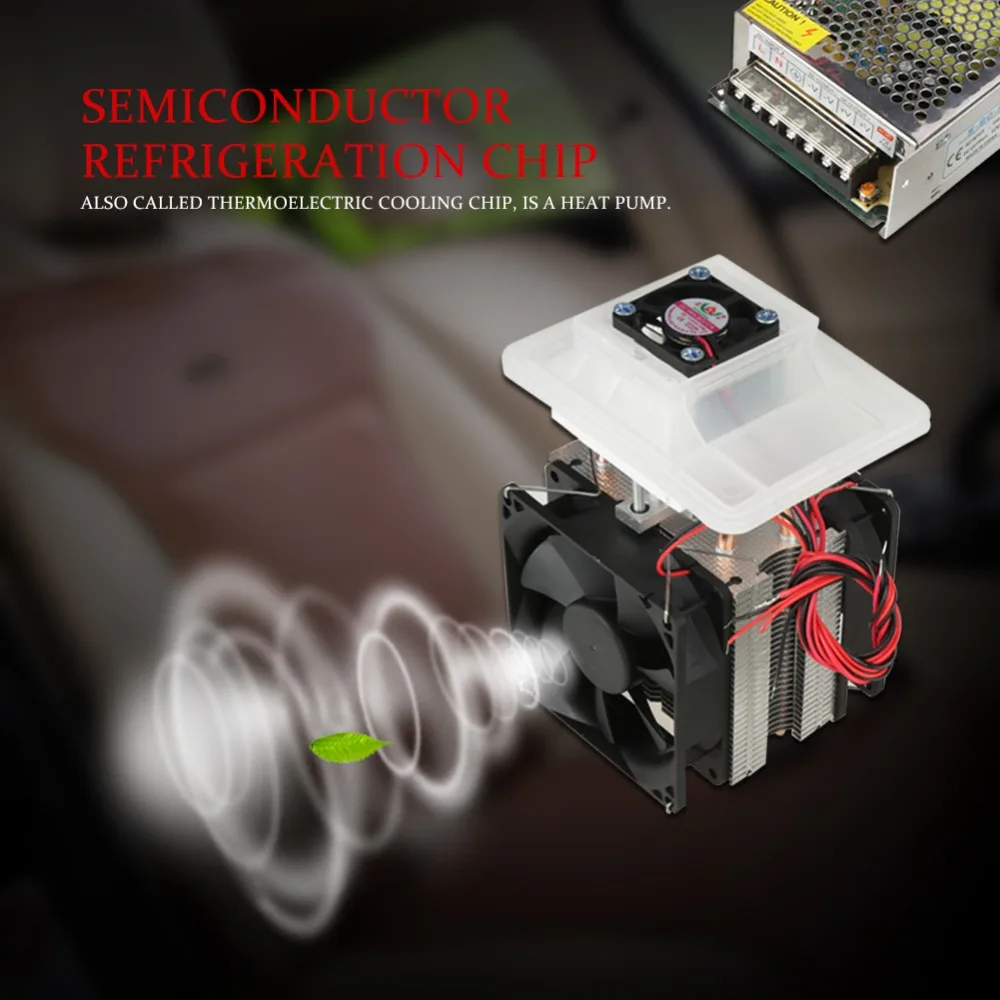 

12V 6A Semiconductor Refrigeration Cooler DIY Air Cooling System With Power Supply