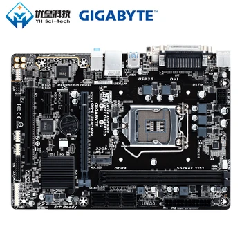 

Gigabyte GA-B150M-D3V Intel B150 Original Used Desktop Motherboard LGA 1151 i7 i5 i3 DDR4 32G SATA3 USB3.0 DVI VGA M.2 Micro-ATX