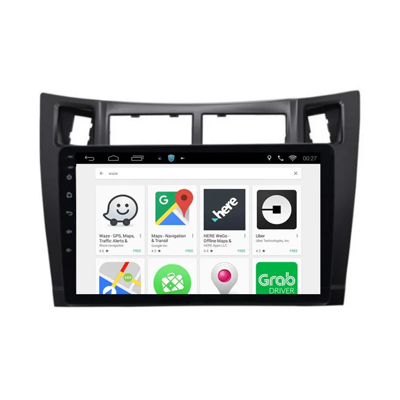 Clearance Chogath  2 din 9inch quad core android 9.0 Car Multimedia Player car radio player  for Toyota Yaris 2008-2011 0