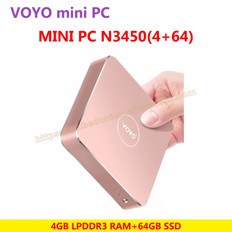 VOYO VMac Mini PC V1 License Windows 10 Pocket PC 3 USB3 0 4K HD output