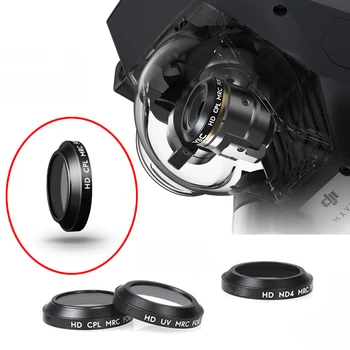 

UV CPL ND4 ND8 ND16 ND32 Lens Filters for DJI Mavic Pro Platinum Drone Camera Light Weight Lens Filter Spare Parts
