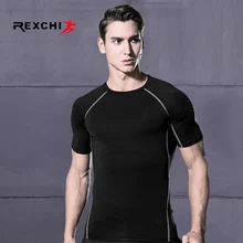 Men Sports Quick Drying T Shirt Compression Underwear Outdoor Running Jogging Clothes Gym Fitness Training Workout Tight Costume