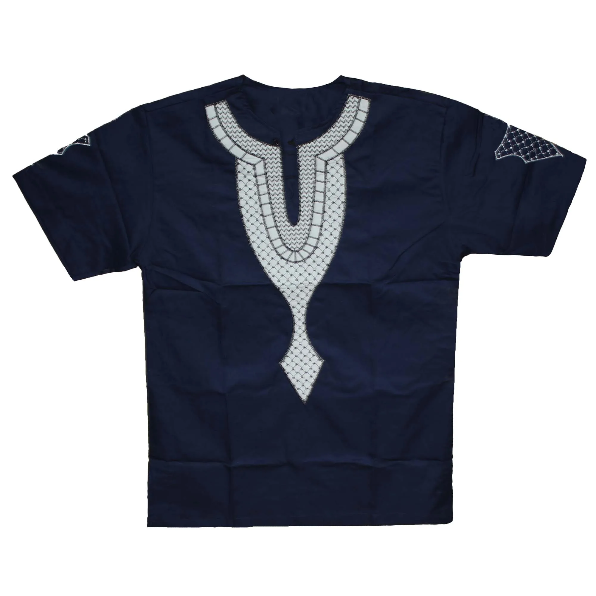 

Camiseta Africa Clothes Men`s African Clothes Ethnic Embroidery Dashiki Tops Bazin Kwanzaa Africa Dress Summer Orientar Shirts