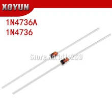 100 шт./лот 1N4736A 1N4736 1 W 6,8 V DO-41 зенеровский диод